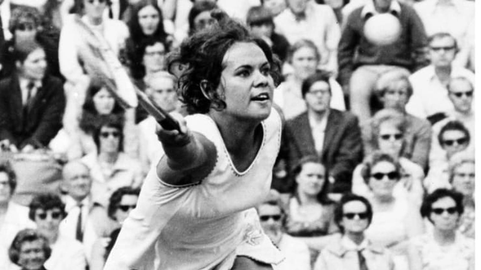 Evonne Goolagong à Wimbledon en 1971