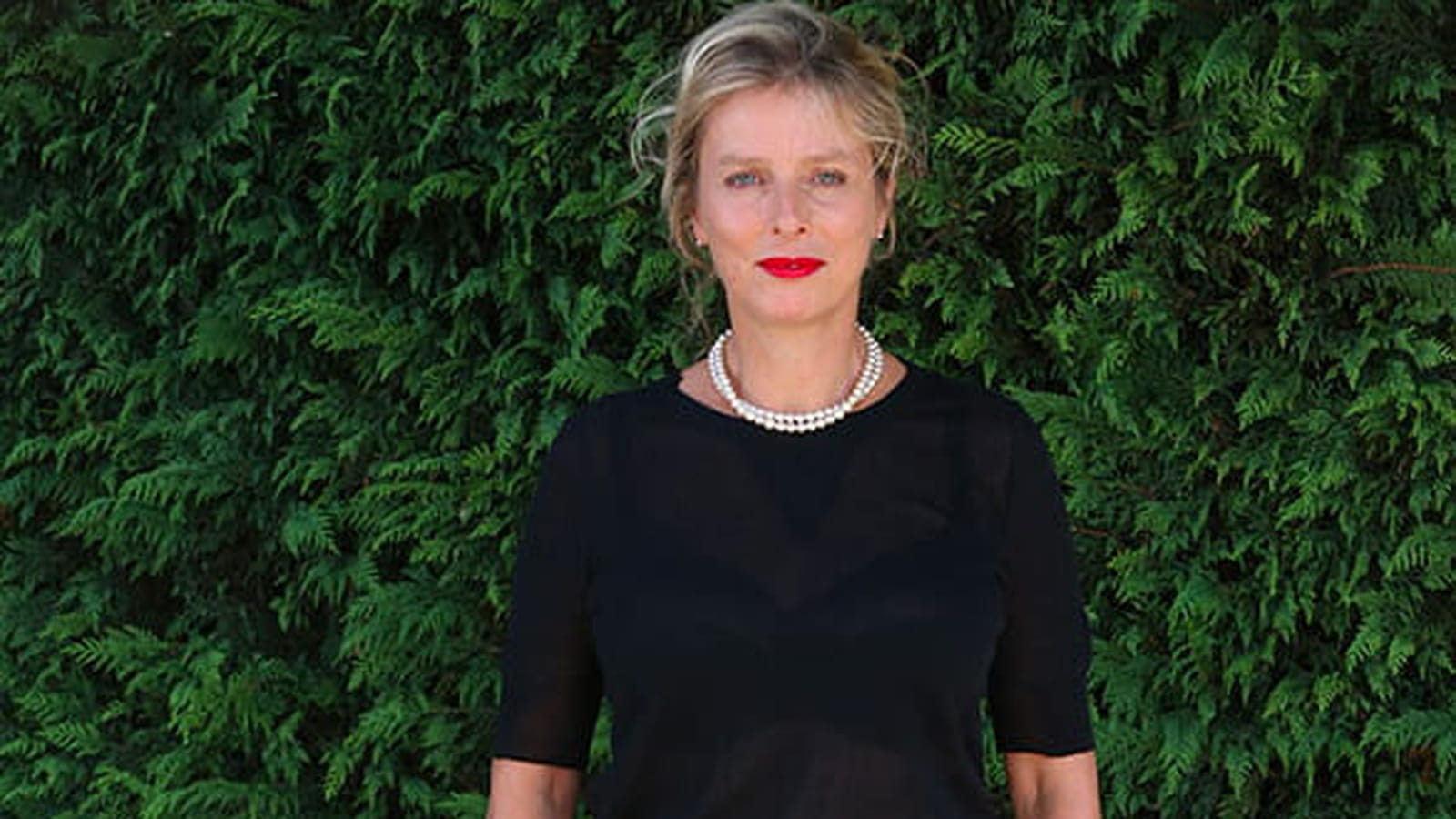 Karin Viard le 28 août 2016