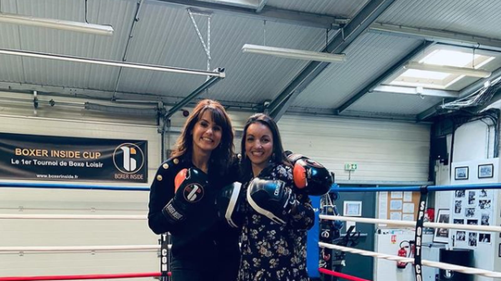 Faustine Bollaert et Sarah Ourahmoune 