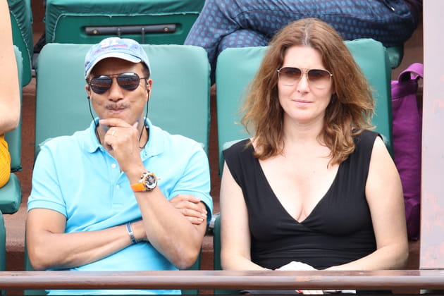 Pascal L&eacute;gitimus et son &eacute;pouse Adriana Santini