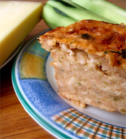 Terrine de courgettes au fromage de brebis
