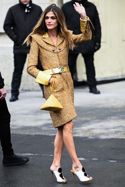 Elisa Sednaoui au défilé Chanel