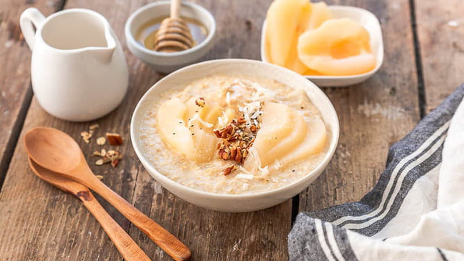 Porridge aux poires St-Mamet