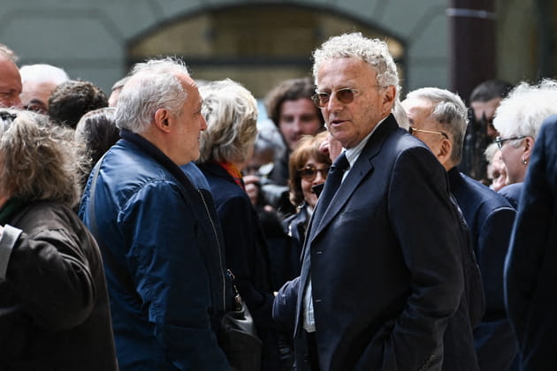 Nelson Monfort, aperçu aux obsèques de Daniel Bilalian