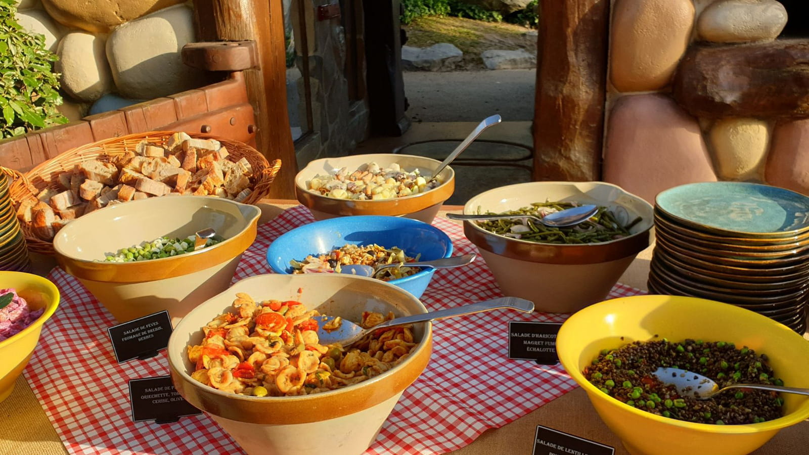 Les crudités du banquet gaulois
