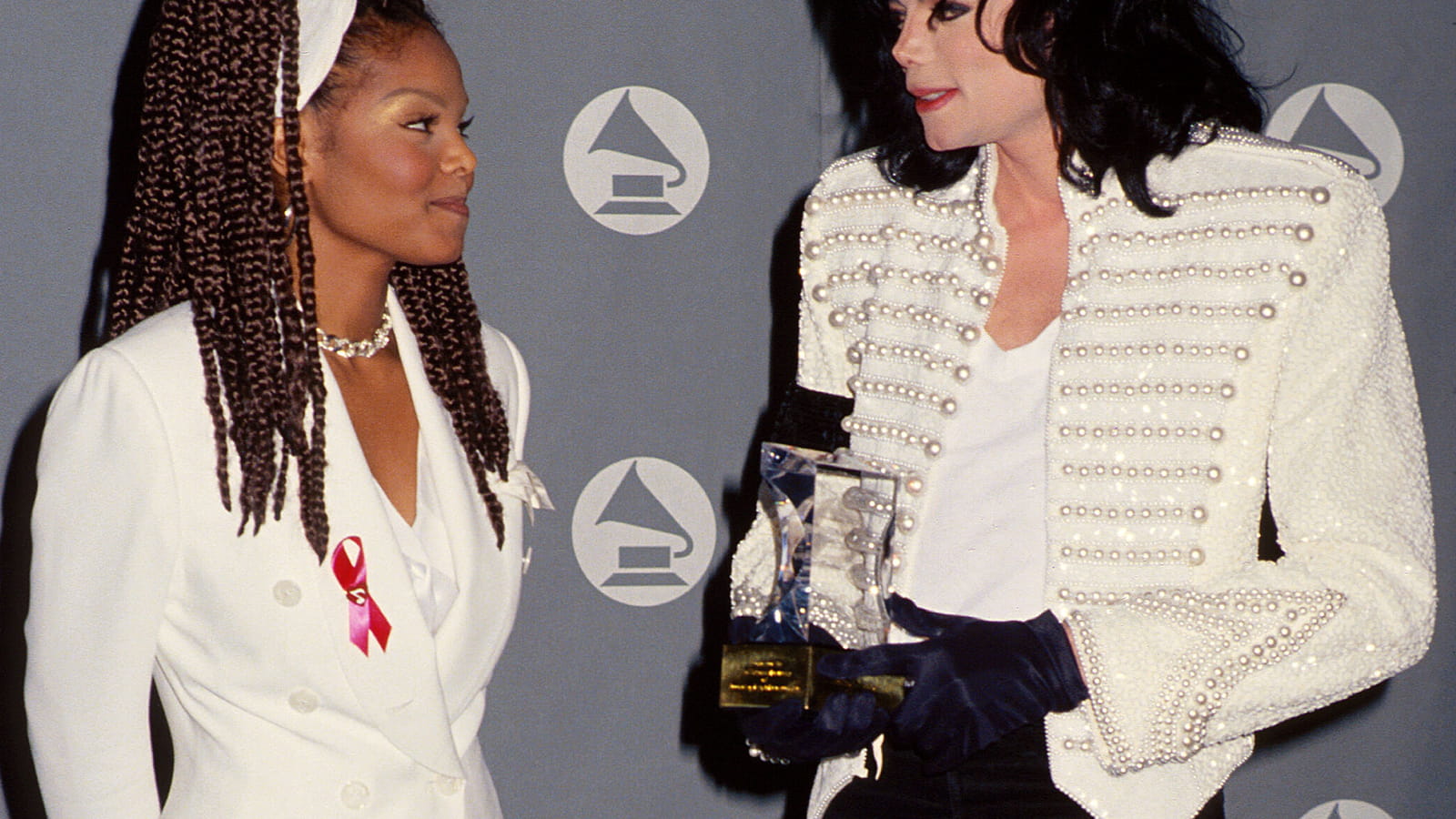 Avec Michael Jackson