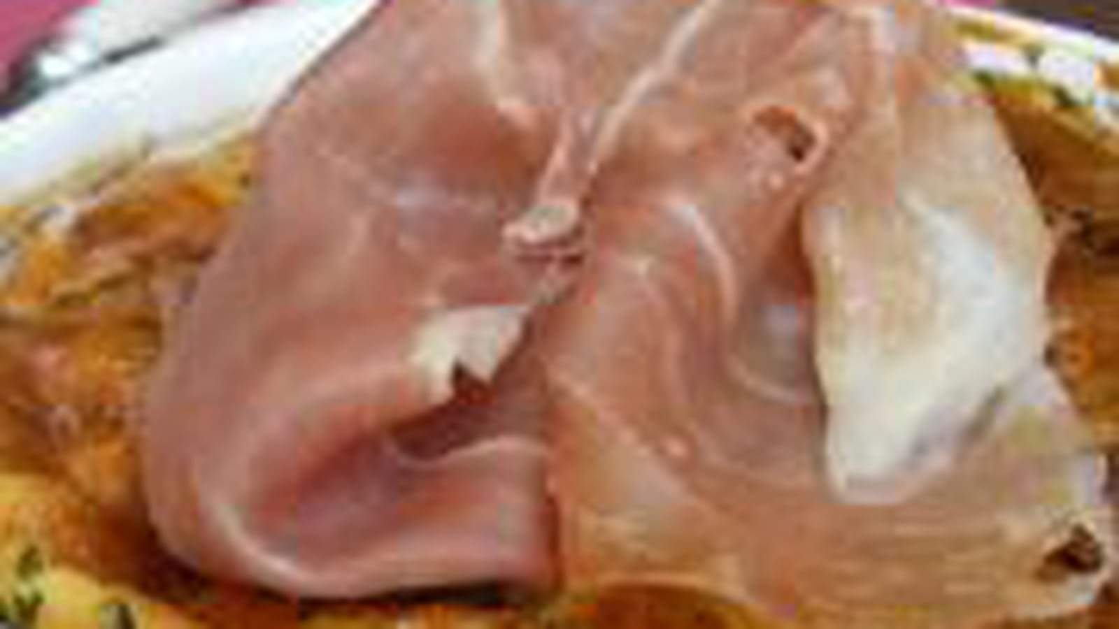Clafoutis au jambon de Parme et basilic