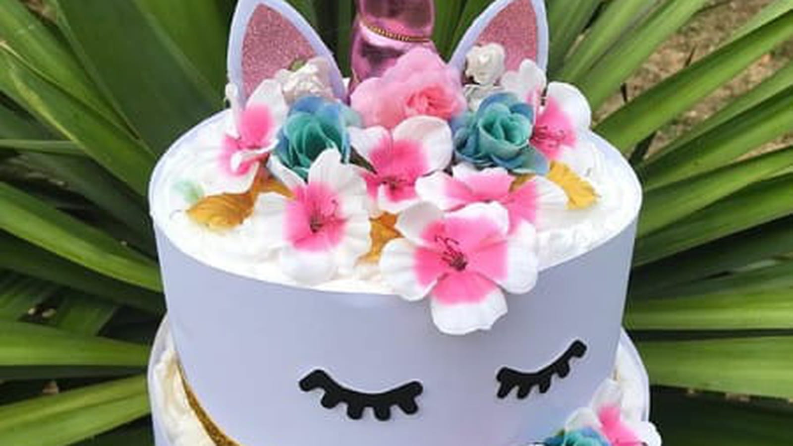 Gâteau de couches licorne
