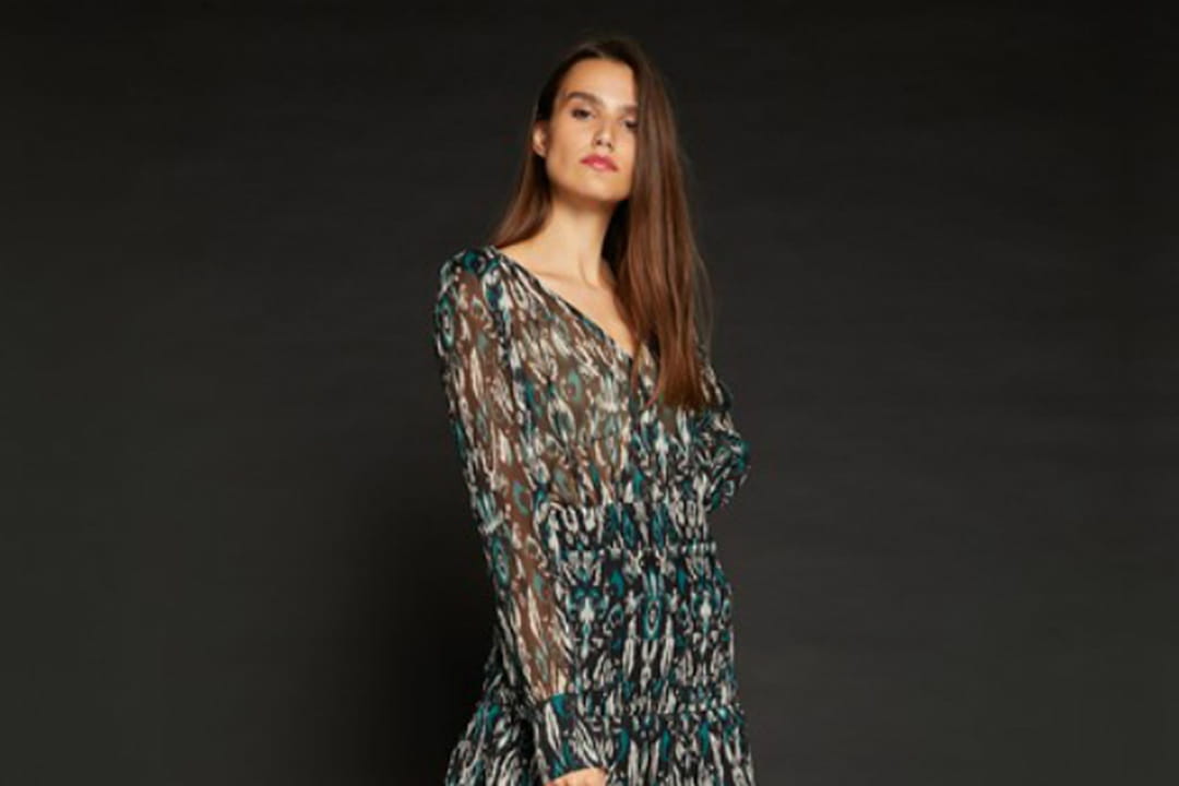 Robe print de Morgan X Georgia May Jagger