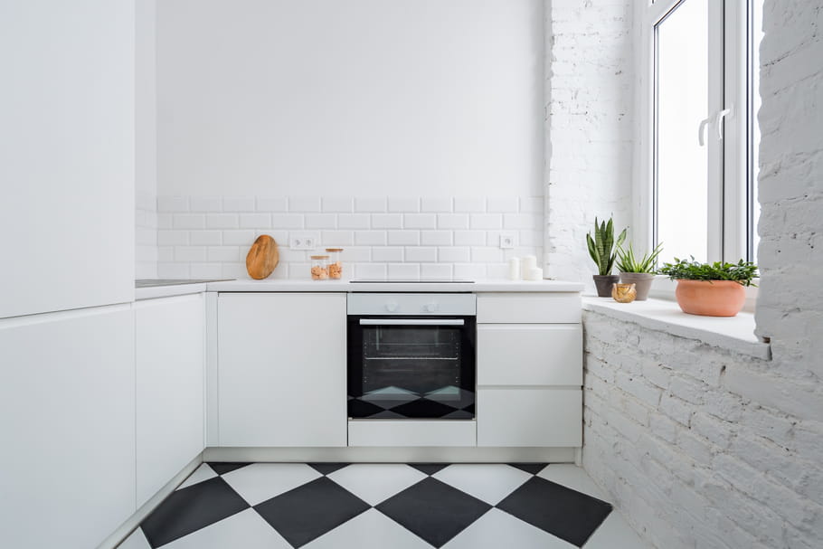 Le carrelage damier, un indémodable des sols