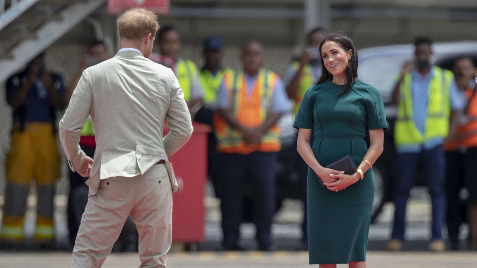Le prince Harry et Meghan Markle.