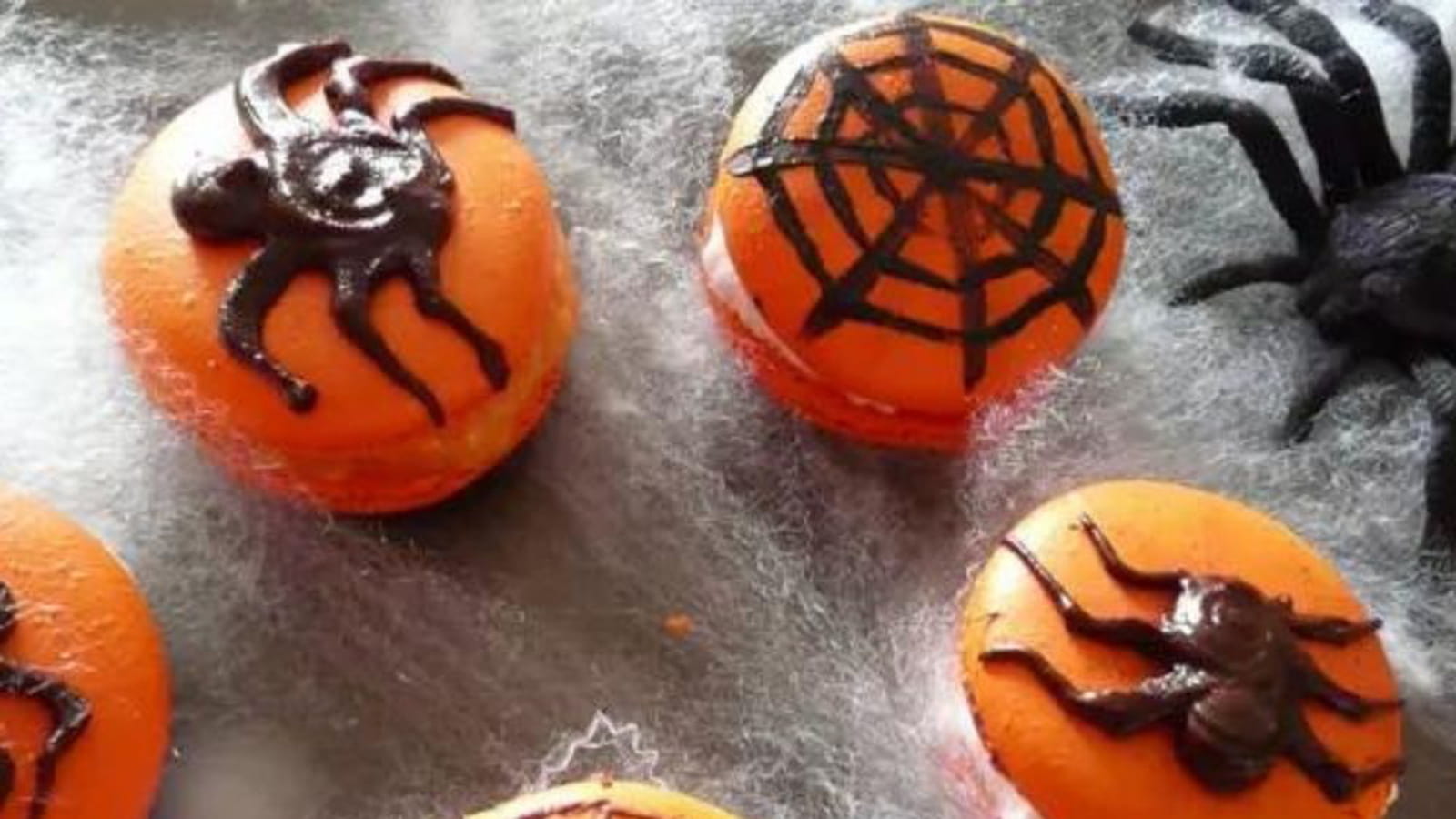Macarons araignée