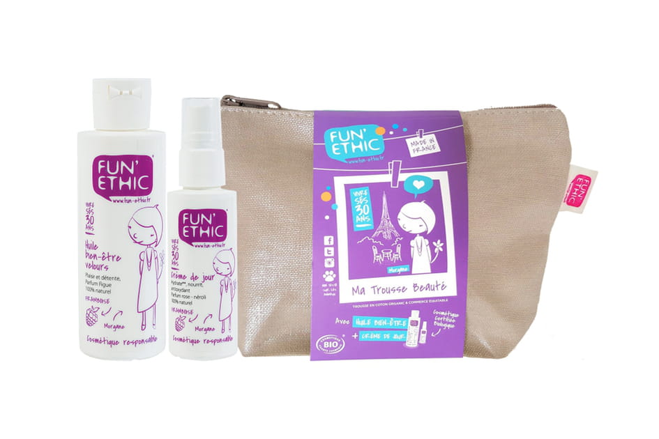 Trousse beaut&eacute; Vivre ses 30&nbsp;ans de Fun Ethic