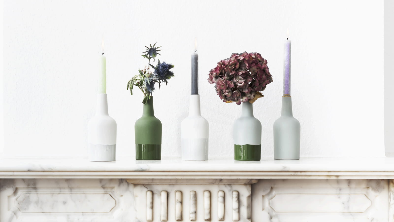 Vase bouteille