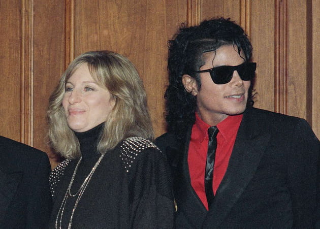 Avec Michael Jackson, en 1986