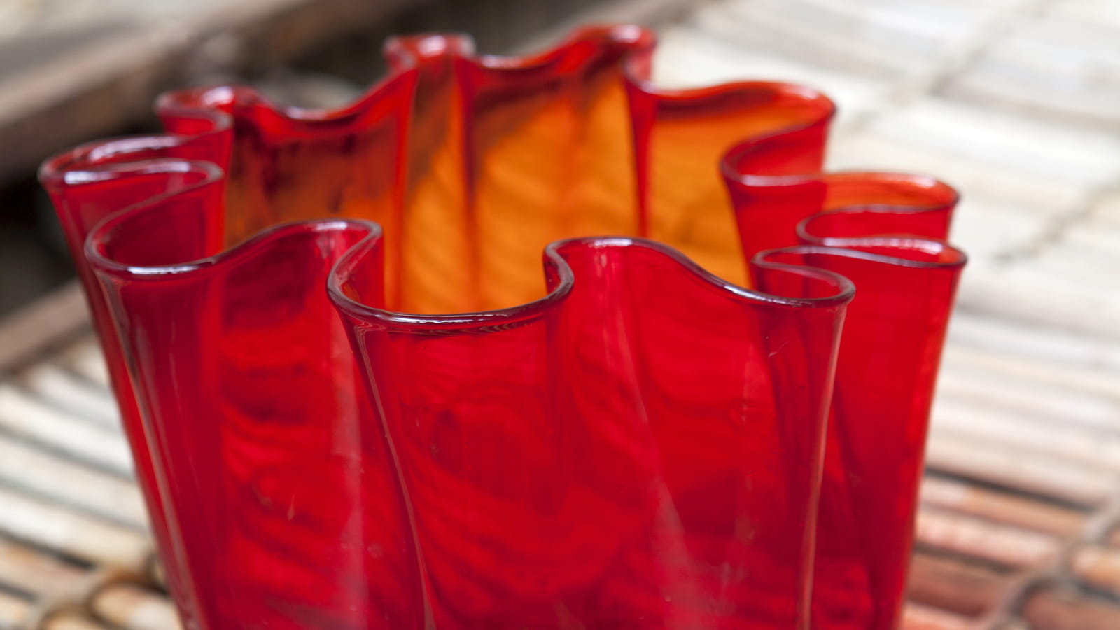 Vase rouge