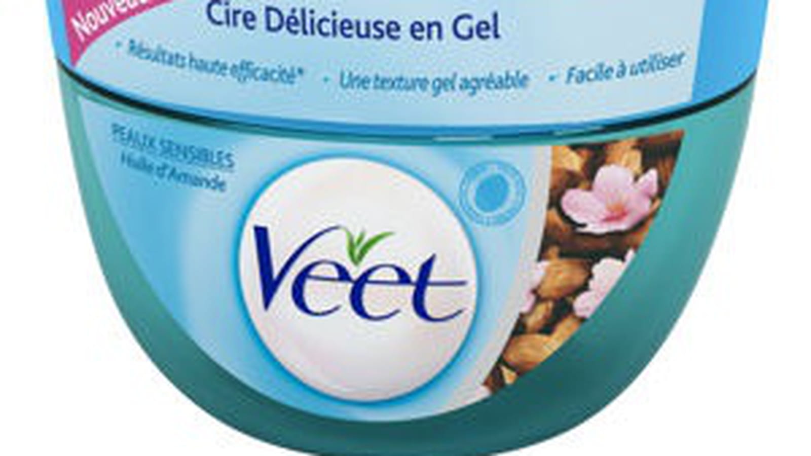 La cire délicieuse en gel de Veet