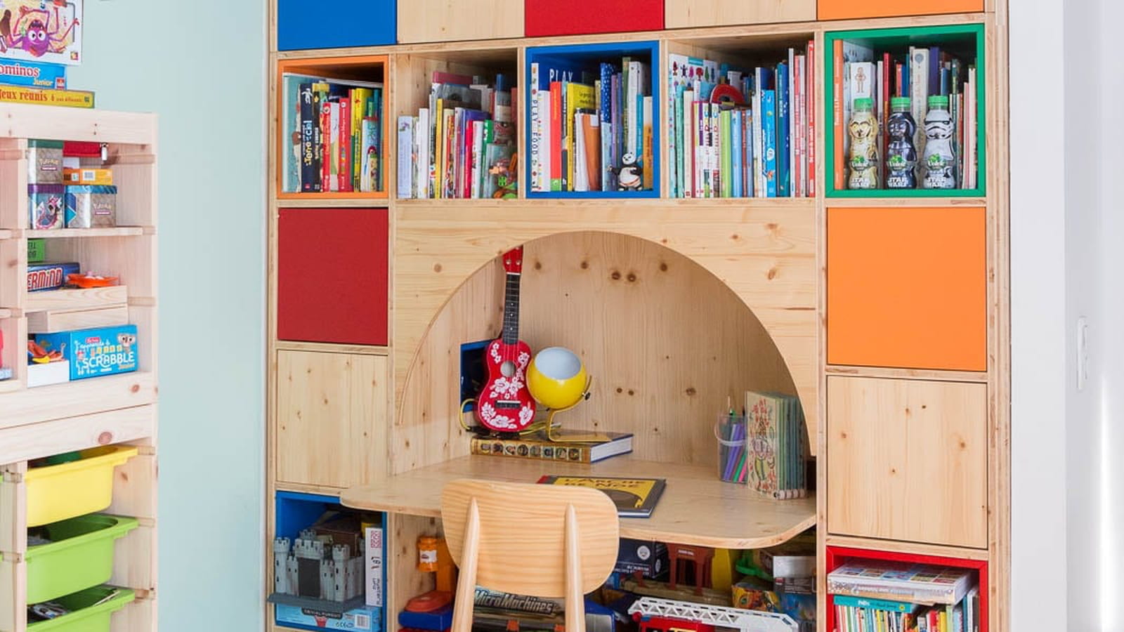 Bureau intégré sur mesure