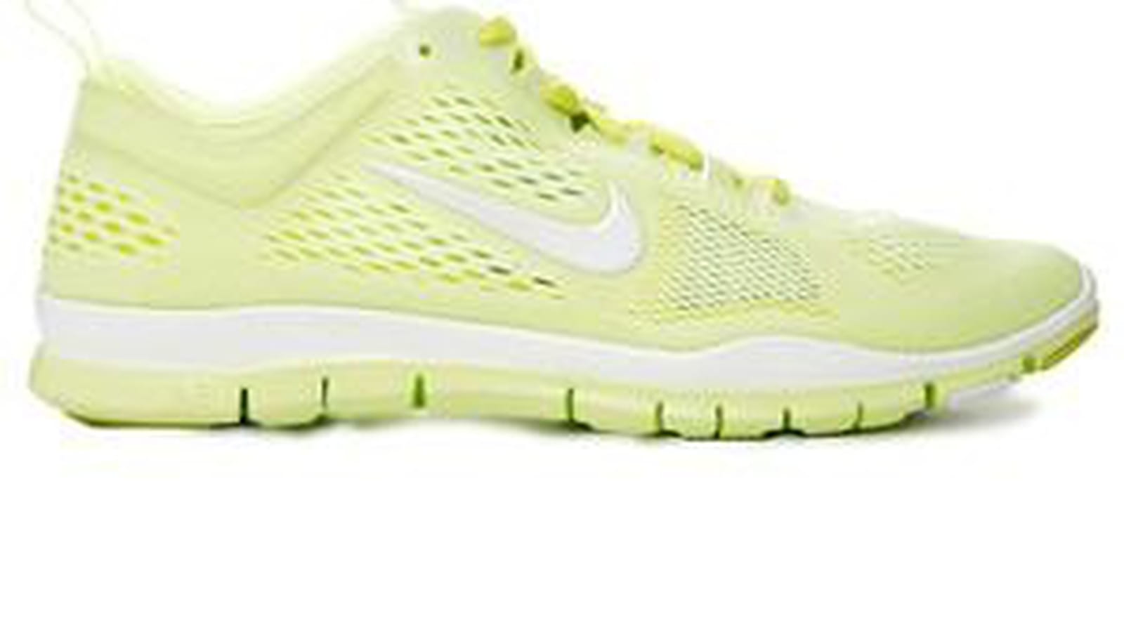 Baskets "Free 5.0" jaunes de Nike