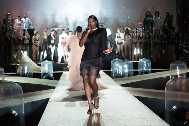 Aya Nakamura au défilé Etam 2019