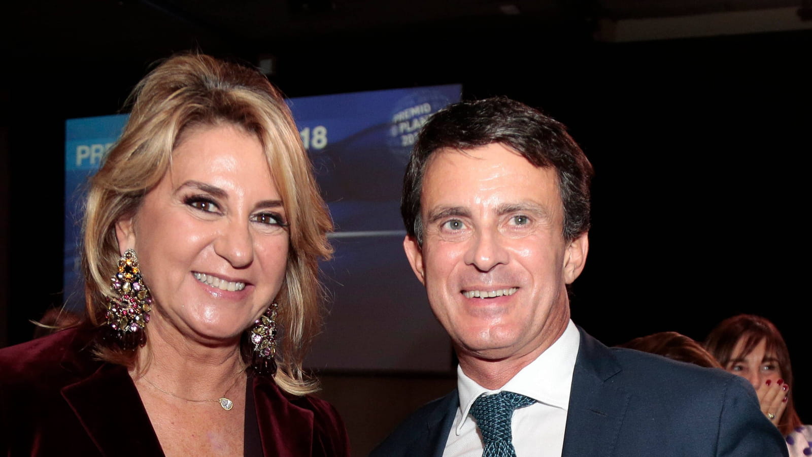 Susana Gallardo et Manuel Valls
