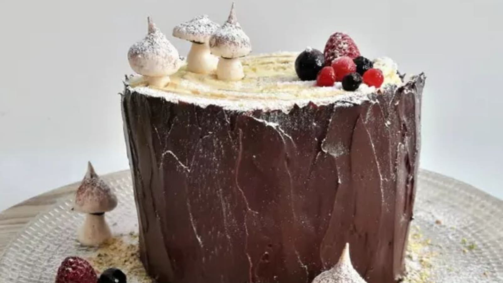 Bûche verticale saveur tiramisu