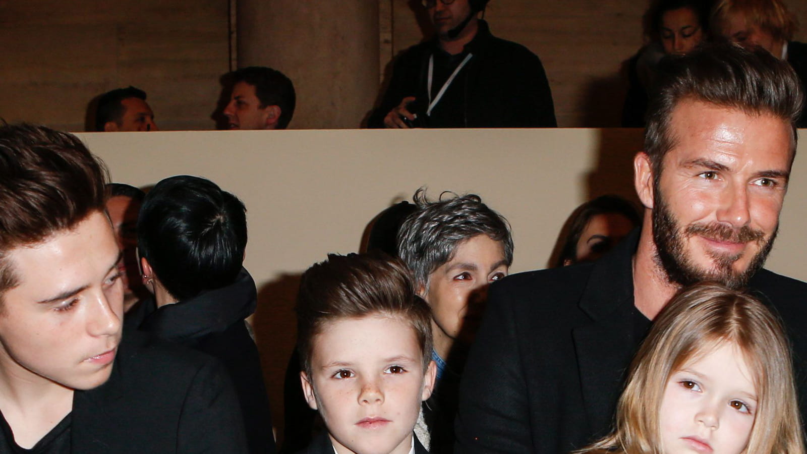 La famille Beckham