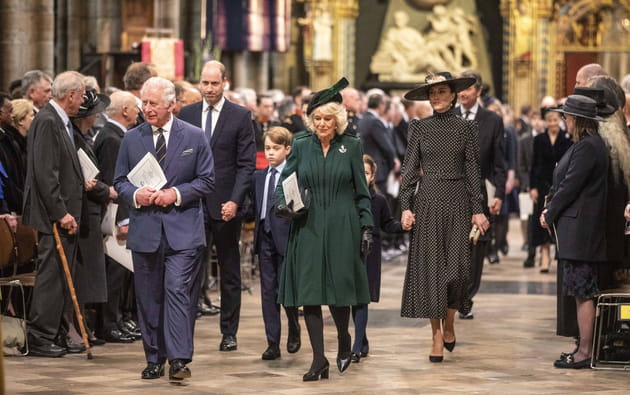 Prince Charles, prince William, Camilla Parker-Bowles et Kate Middleton