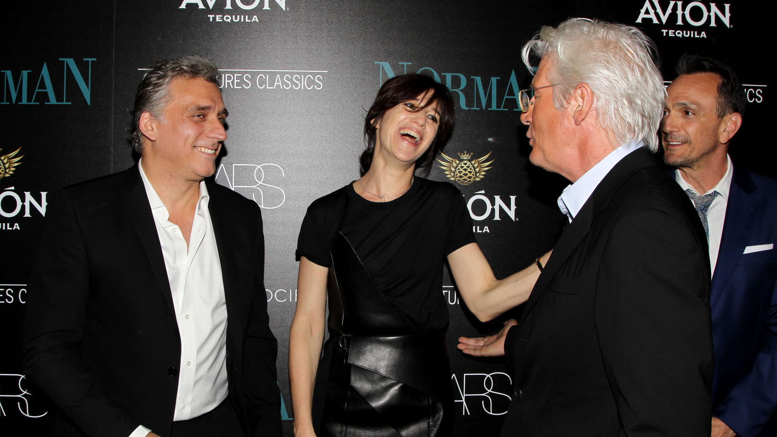 Charlotte Gainsbourg et Richard Gere
