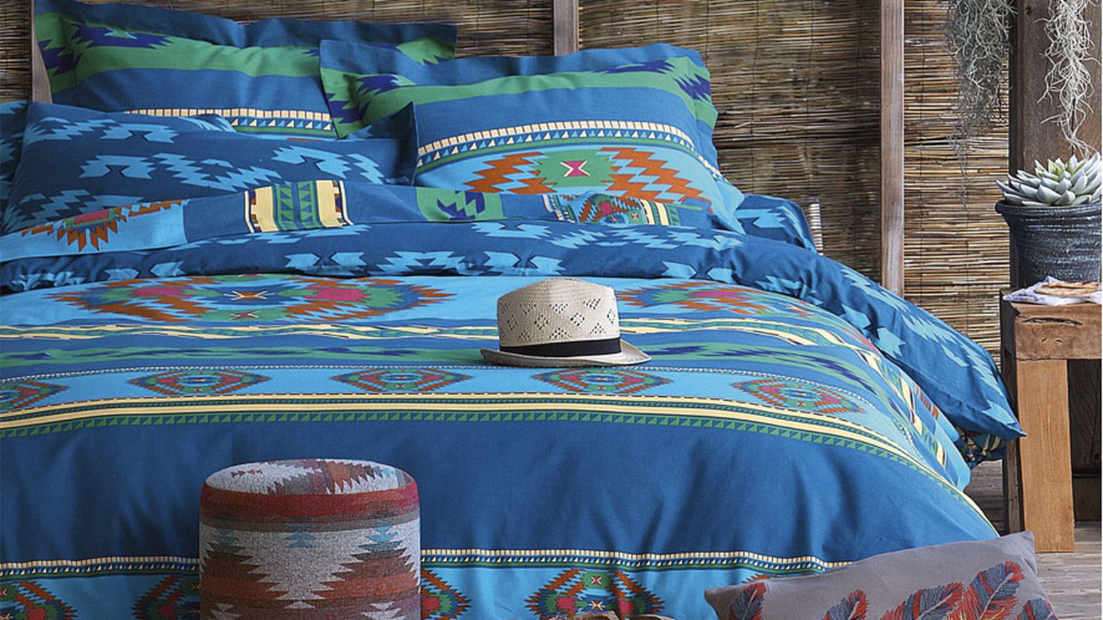 Linge lit Amerindien Becquet