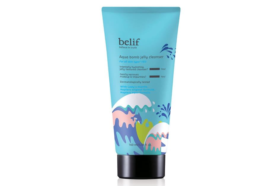 Gel&eacute;e nettoyante Aqua Bomb Jelly Cleanser Belif