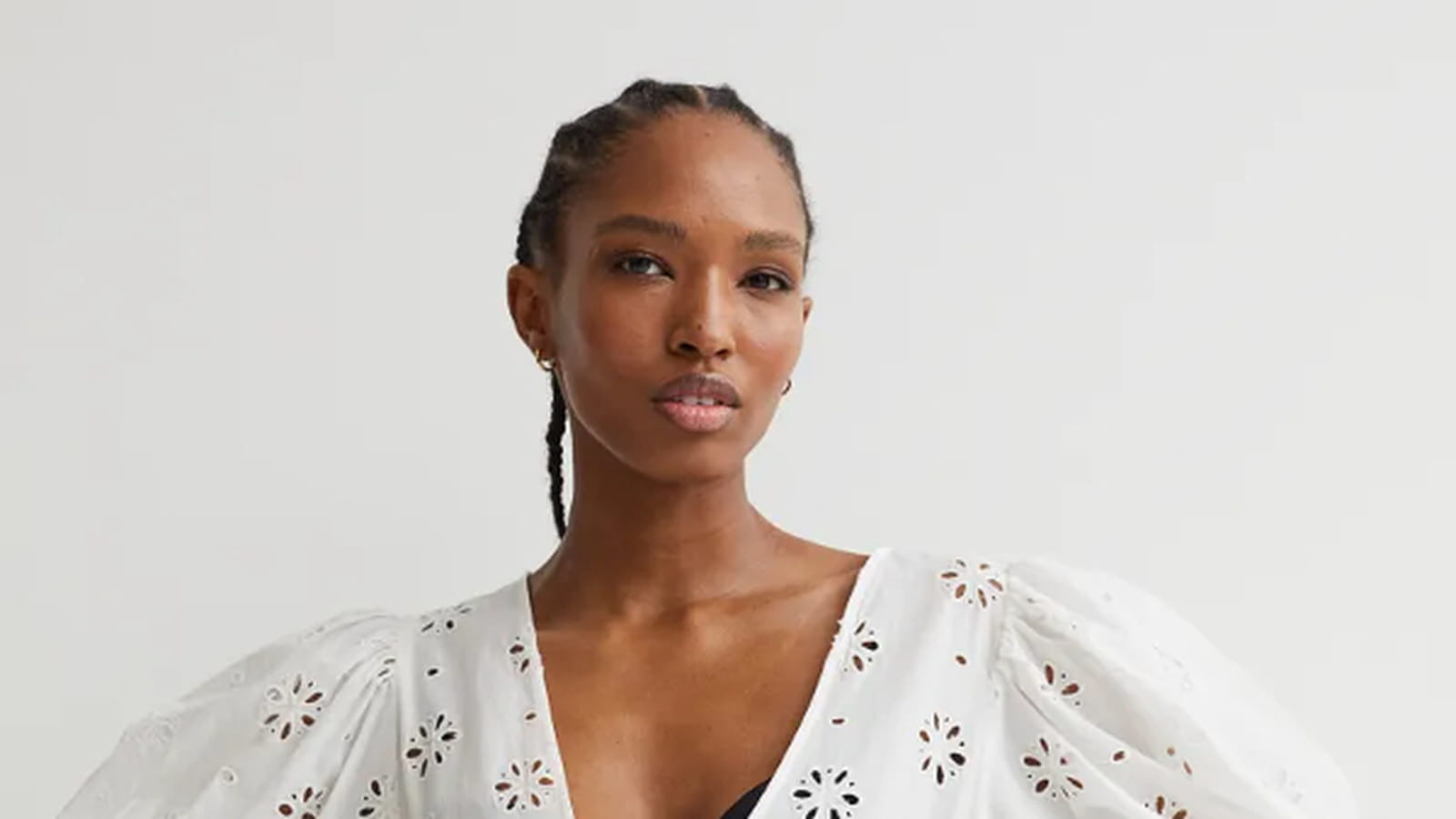 Robe en broderie anglaise