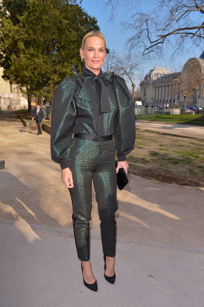 Molly Sims au d&eacute;fil&eacute; Elie Saab