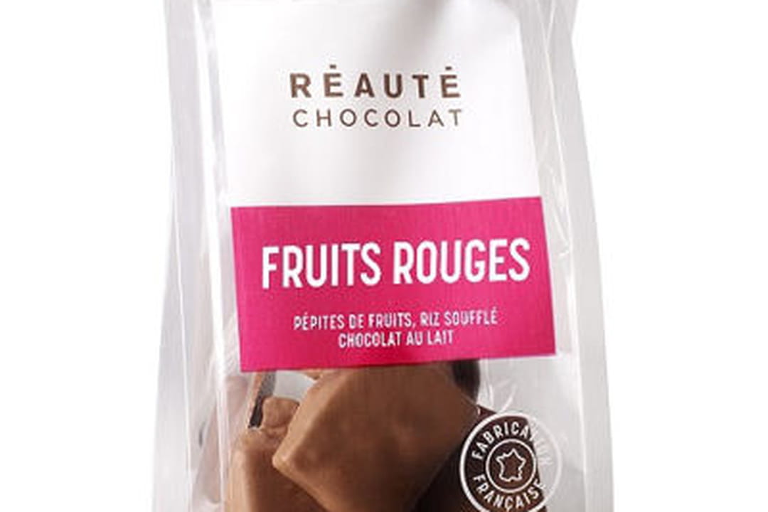 Bonbon de chocolat Fruits rouges de Réauté Chocolat