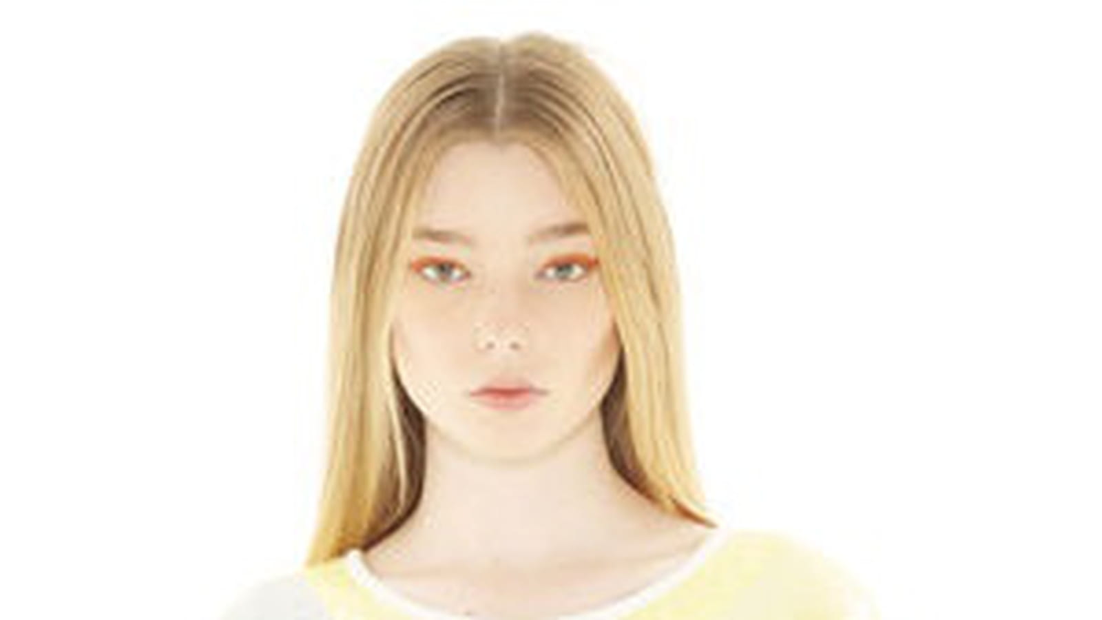 Tee-shirt dégradé jaune de Eleven Paris