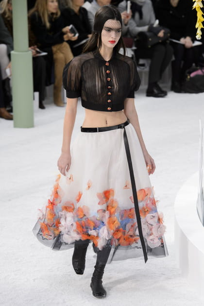 Kendall Jenner, affolante sur le podium du d&eacute;fil&eacute; Chanel