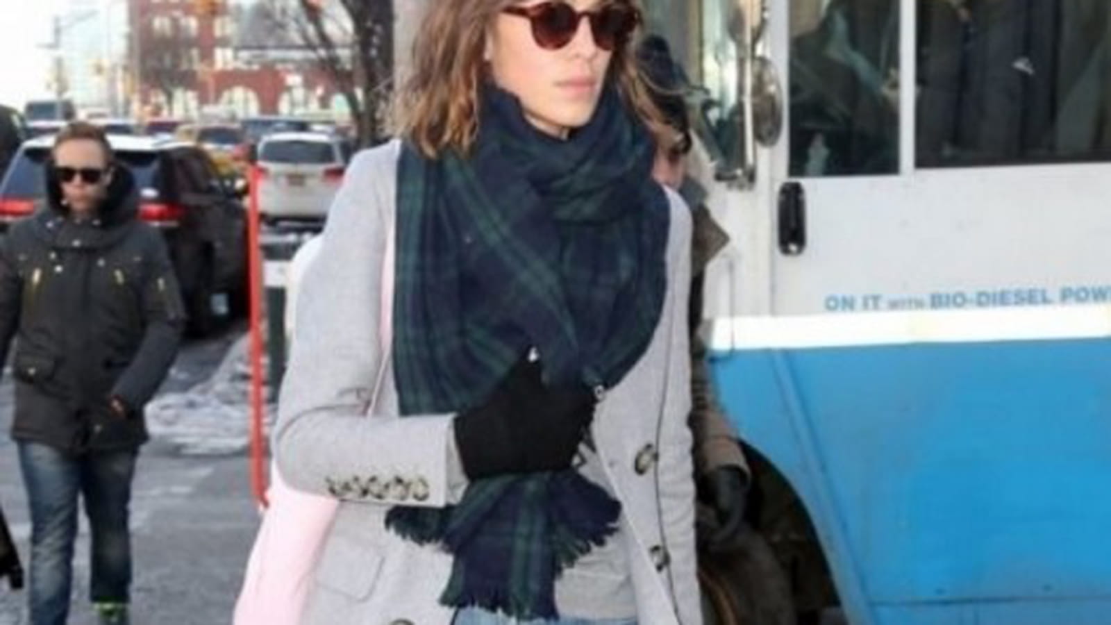 Look hivernal de Alexa Chung