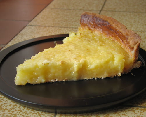 Tarte citron vert et vanille