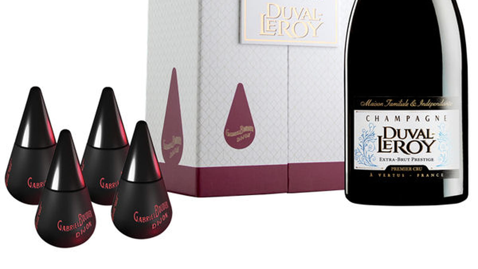 Coffret de champagne Duval-Leroy x Gabriel Boudier