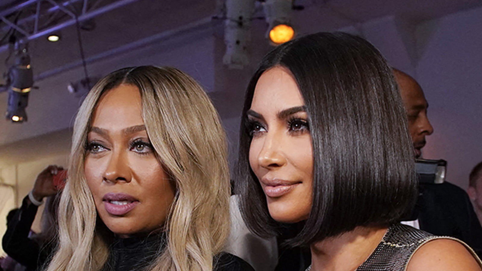 Kim Kardashian et LaLa Anthony 
