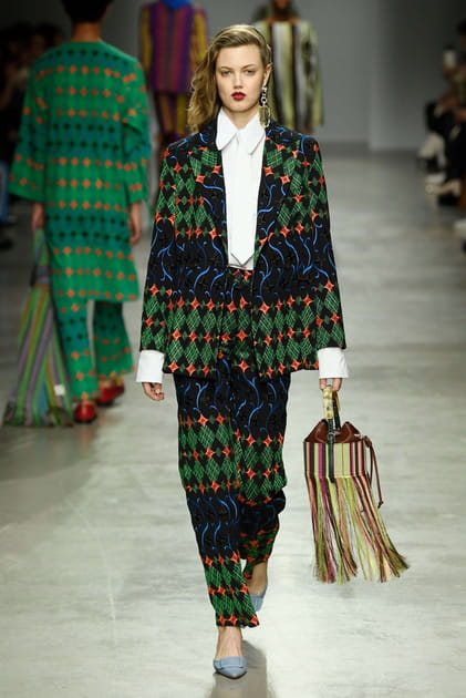 D&eacute;fil&eacute; Kenneth Ize automne-hiver 2020-2021