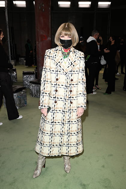 Anna Wintour au défilé Bottega Veneta