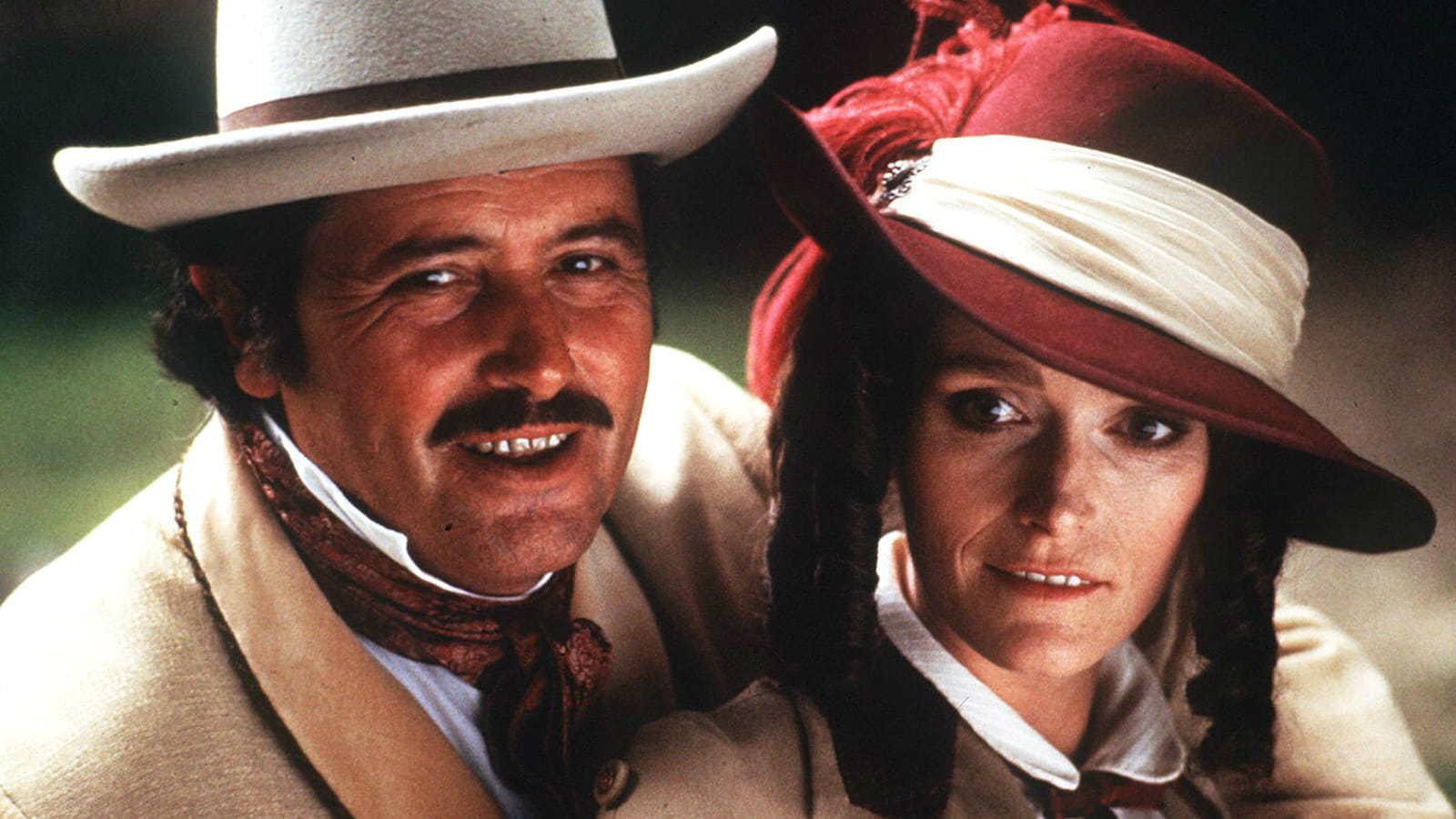 Avec Margot Kidder dans "Lousiane" de Philippe de Broca (1983)