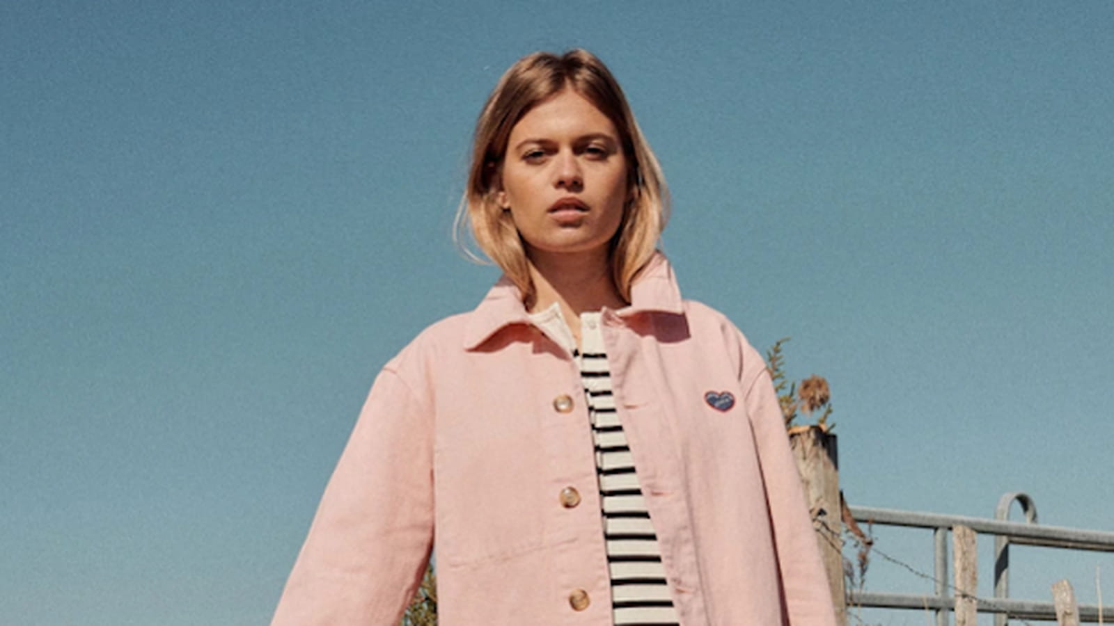 Veste rose Maison Labiche