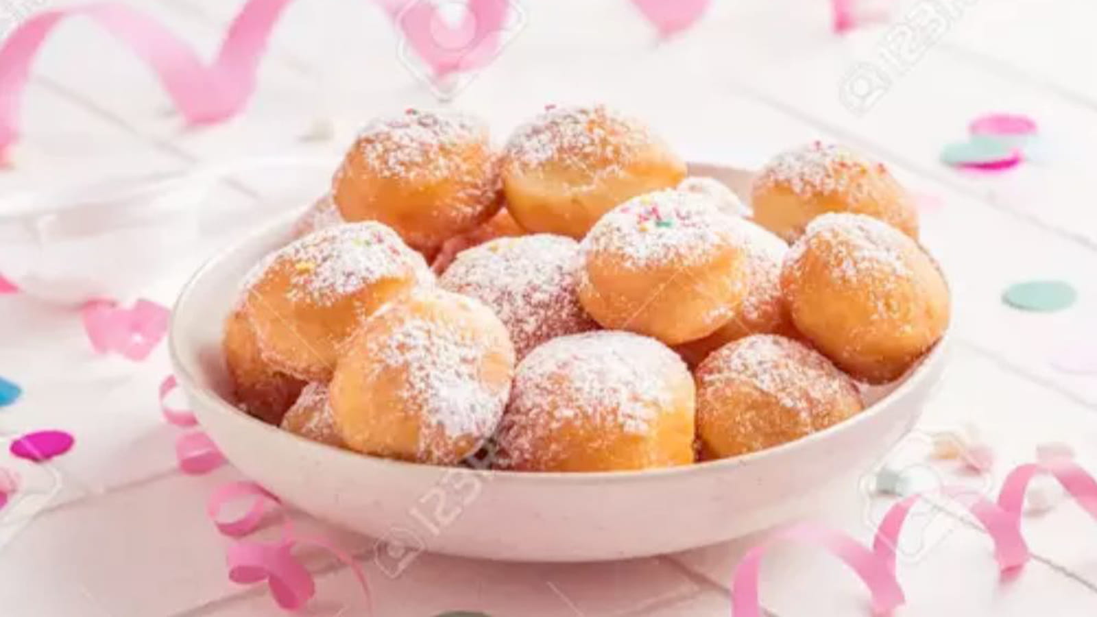 Beignet de carnaval antillais