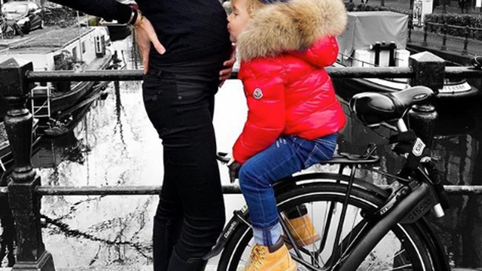 Storm Keating et son fils Cooper Keating