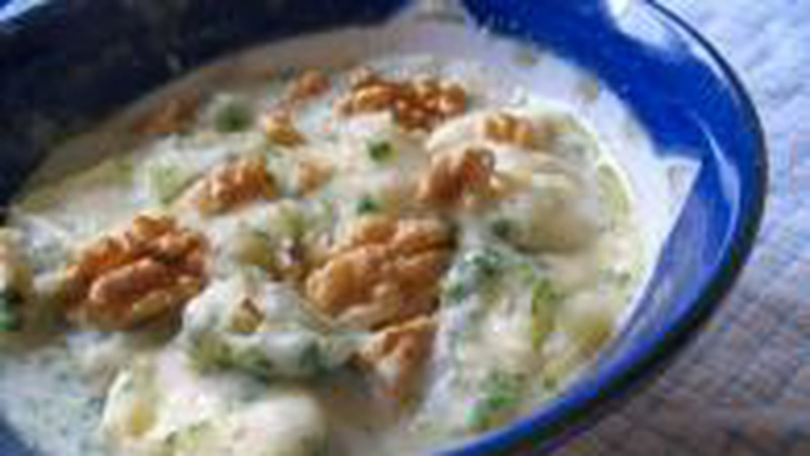Clafoutis express au brie et noix