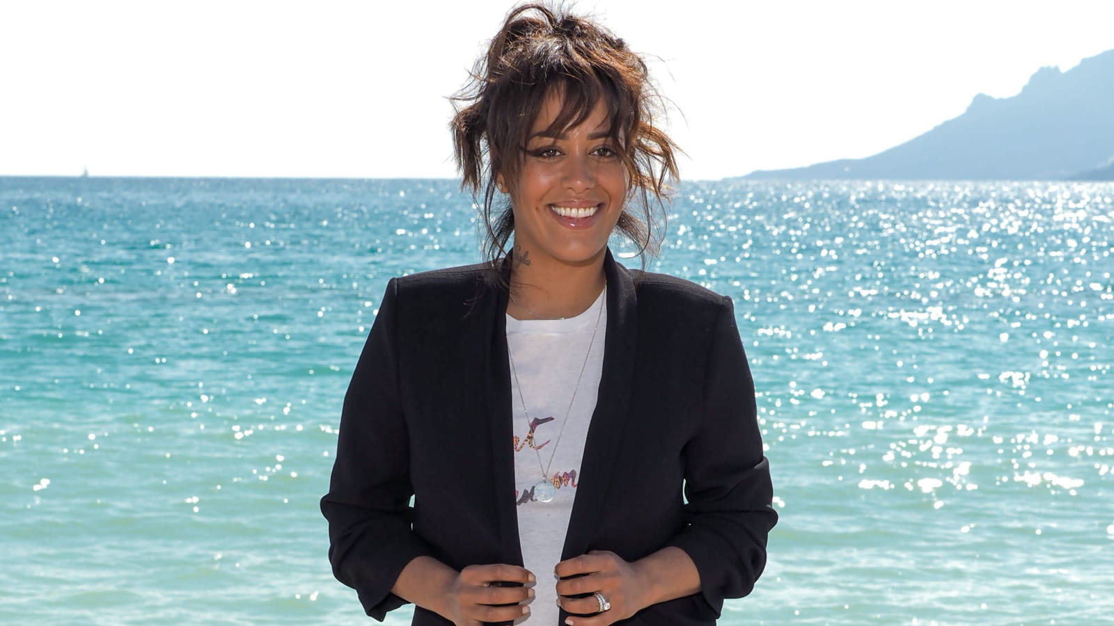 Amel Bent le 9 avril 2019