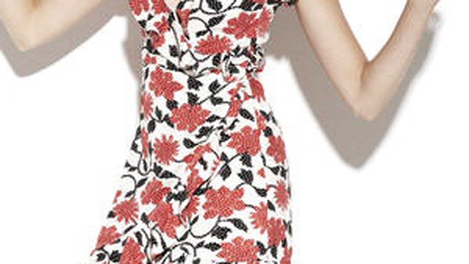 Robe à fleurs de Morgan