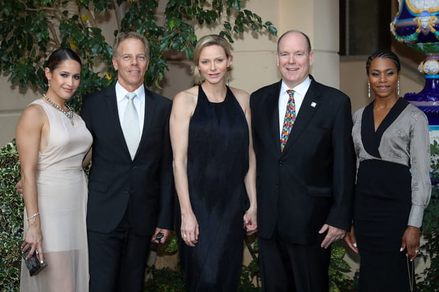 Charlène et Albert de Monaco au Festival de Monte Carlo